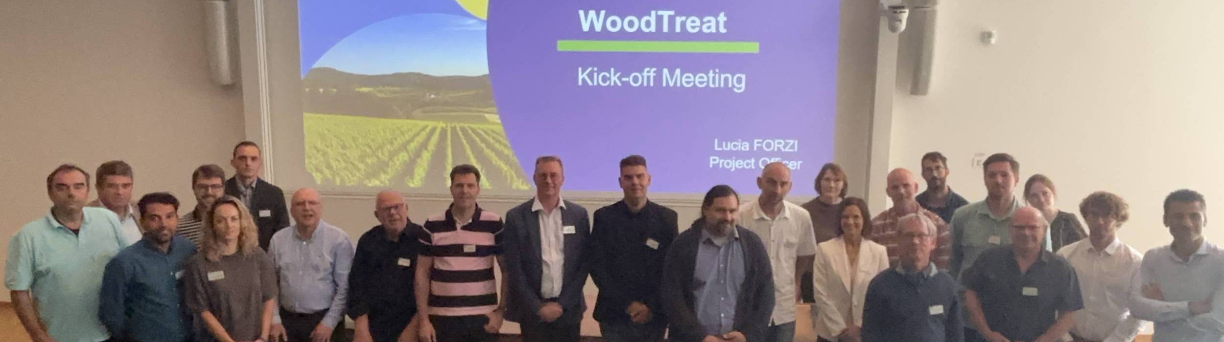 The WoodTreat Project Has Officially Started